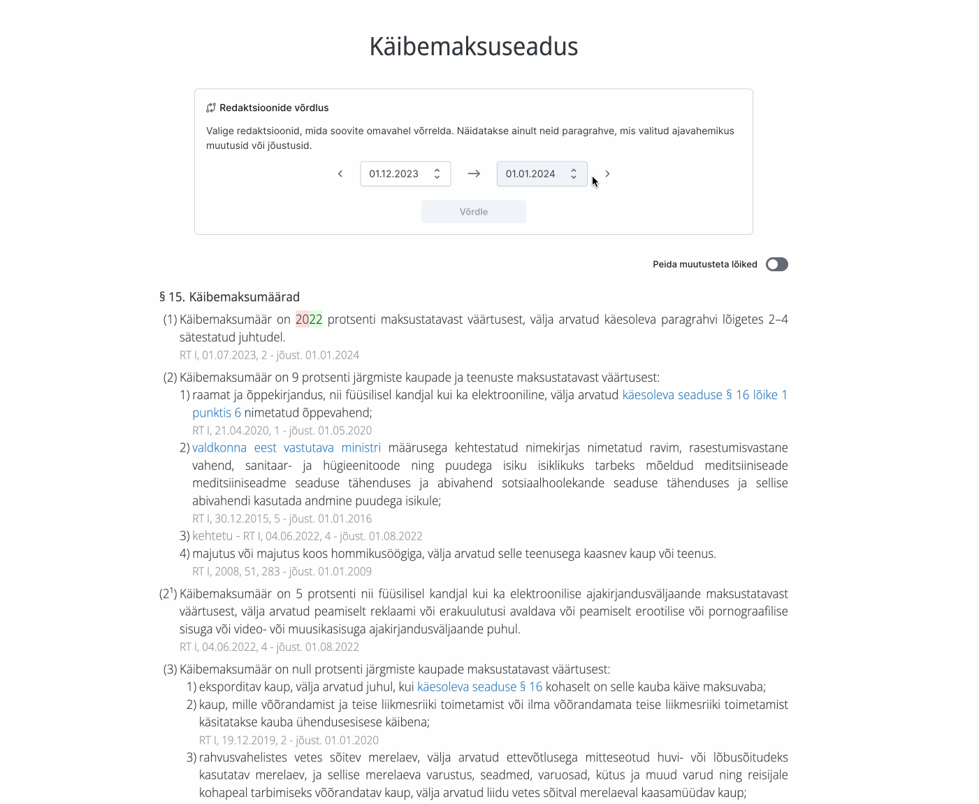 Redaktsioonivõrdlus