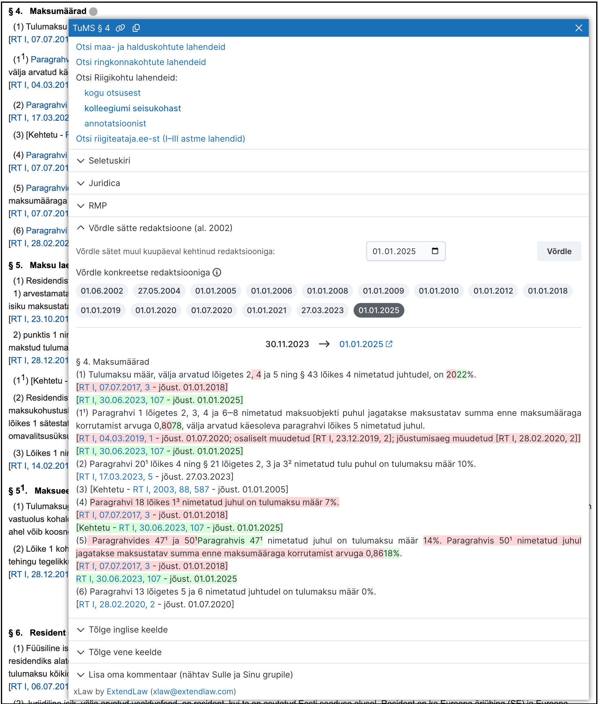 Redaktsioonivõrdlus